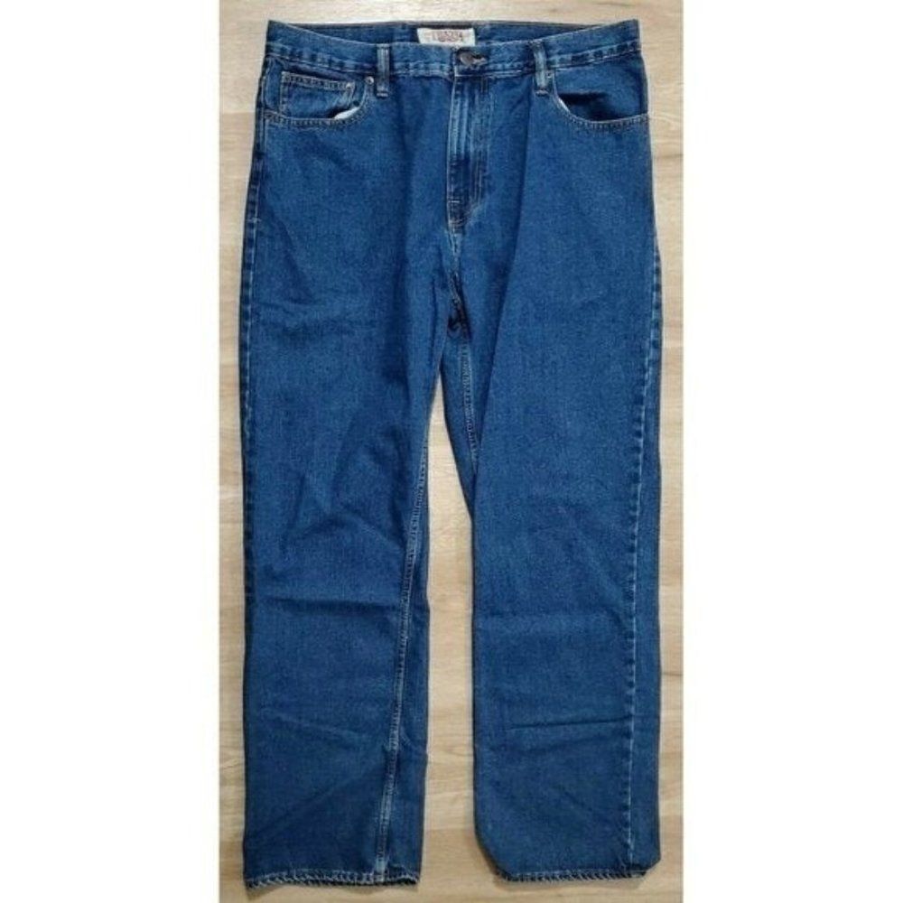 Big Mac Workwear Mens Blue Jeans Size 36